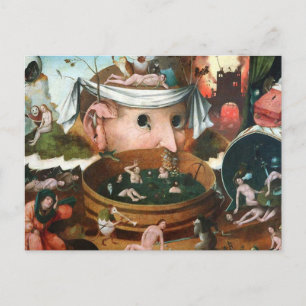 Cartão Postal A Visão De Tondal - Hieronymus Bosch