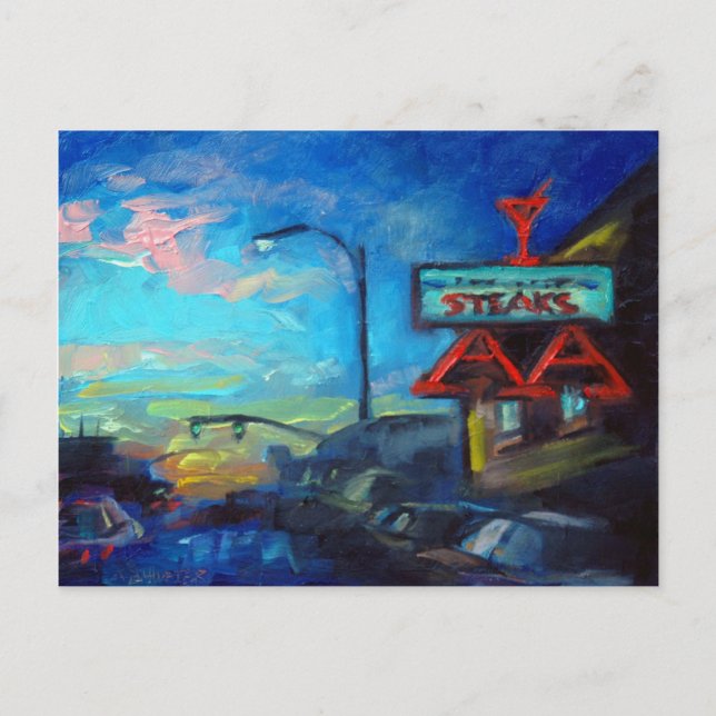 Cartão Postal 'AA Bar (Frente)