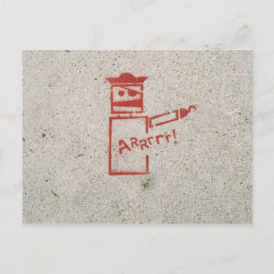 Cartão Postal Aaarrr!