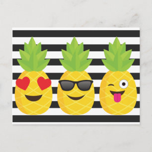 Cartão Postal abacaxi emoji