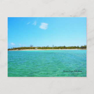 Cartão Postal Abaco Cays