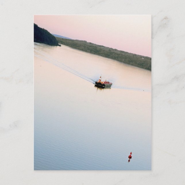 Cartão Postal Abaixo o Hudson (Frente)