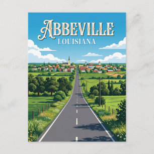 Cartão Postal Abbeville EUA