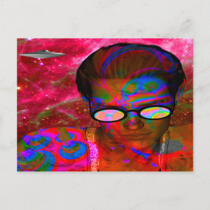 Cartão Postal Abdução de alienígenas