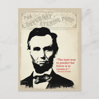 Cartão Postal Abe Lincoln Cote