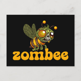 Cartão Postal Abelha Zumbi Fofa