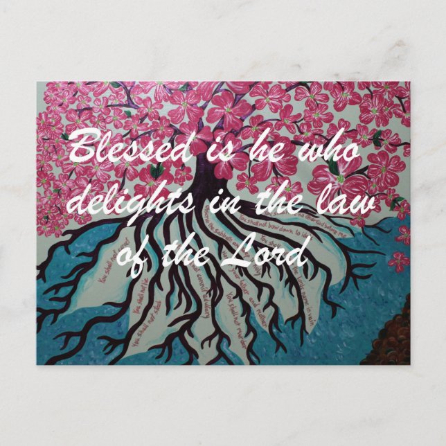 Cartão Postal Abençoado (Frente)