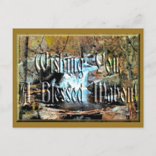 Cartão Postal Abençoado Mabon