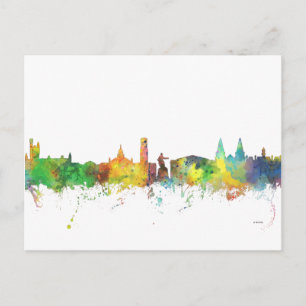 CARTÃO POSTAL ABERDEEN SKYLINE