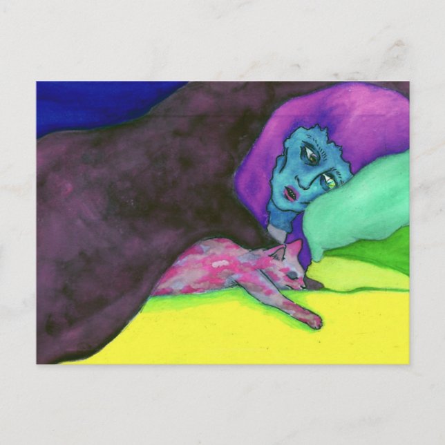 Cartão Postal Aberto Preto 2 (Frente)