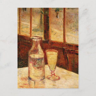 Cartão Postal Abertura de Restaurante, Absinto por Vincent van G