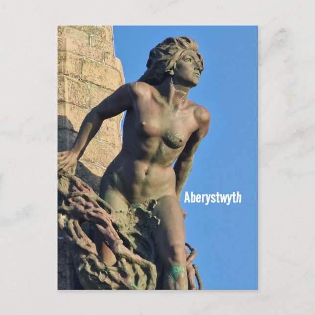 Cartão Postal Aberystwyth (Frente)