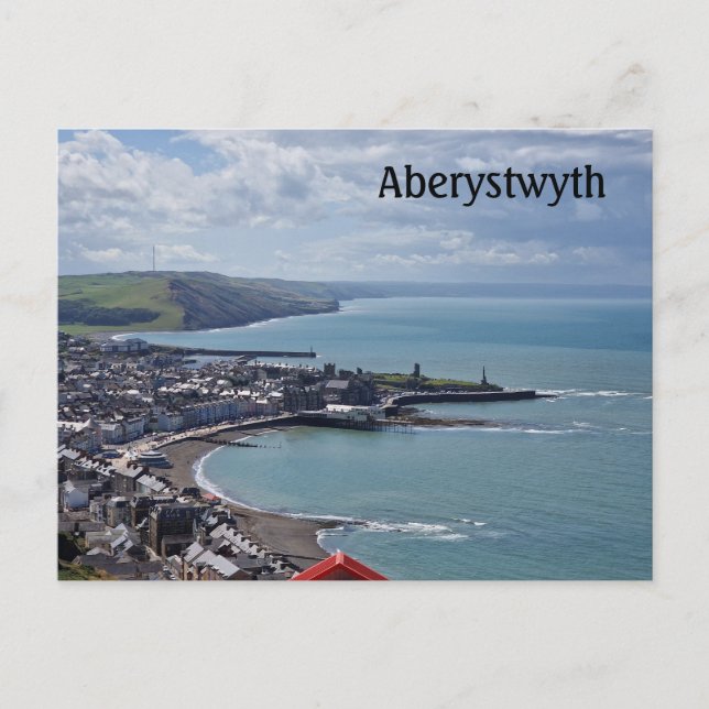 Cartão Postal Aberystwyth (Frente)