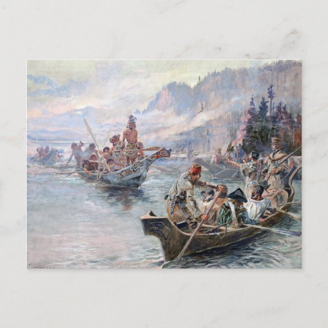 Cartão Postal ABH Lewis e Clark NHS (Frente)