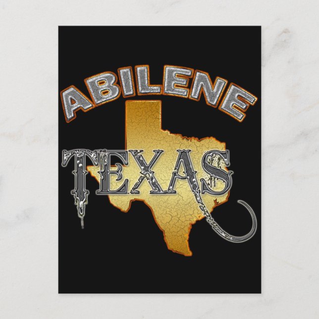 CARTÃO POSTAL ABILENO, TEXAS (Frente)