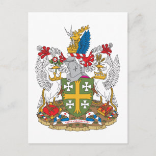 Cartão Postal Abingdon Casaco de Braços