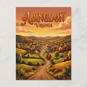 Cartão Postal Abingdon EUA