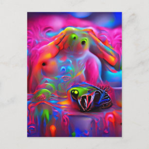 Cartão Postal Ablutofobia