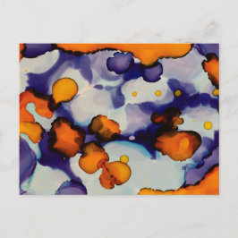 Cartão Postal Abóbora Azul