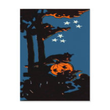 Abóbora Jack O' Lantern Gato Laranja Preto