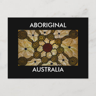 Cartão Postal Aboriginal Austrália