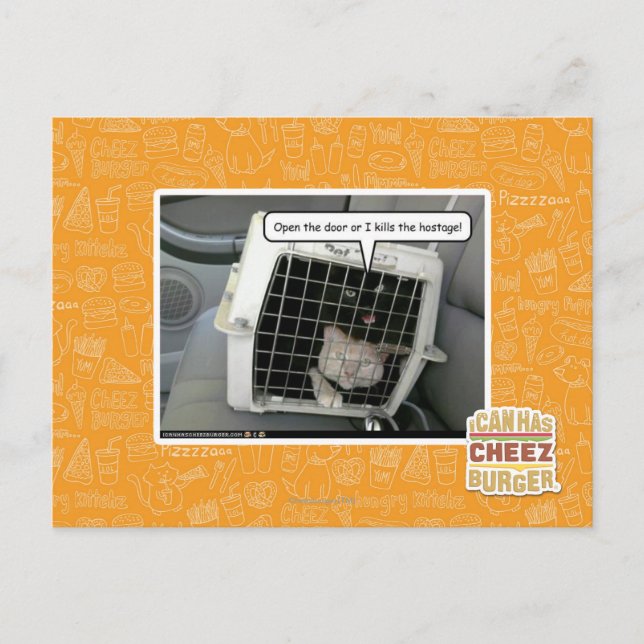 Cartão Postal Abra a porta (Frente)