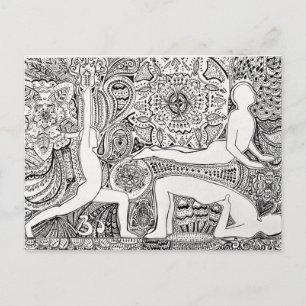 Cartão Postal Abra seu coração