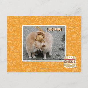 Cartão Postal abraço de grupo