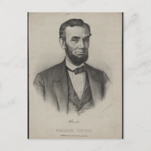 Cartão Postal Abraham Lincoln