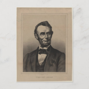 Cartão Postal Abraham Lincoln