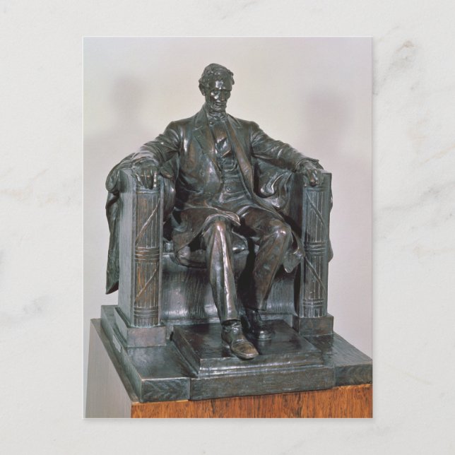 Cartão Postal Abraham Lincoln (Frente)