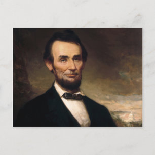 Cartão Postal Abraham Lincoln por George H Story
