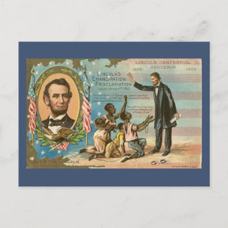 Cartão postal Abraham Lincoln Vintage