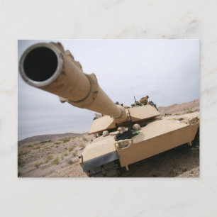 Cartão Postal Abrams USMC M1