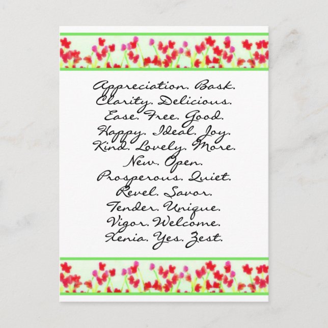 Cartão Postal Abre seu caminho para o Vortex (Frente)