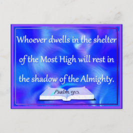 Cartão Postal abrigo de salmist