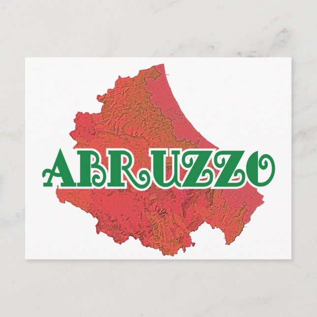Cartão Postal Abruzzo (Frente)