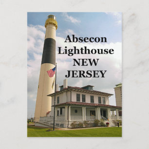 Cartão Postal Absecon Lighthouse, Cartão-postal de Nova Jersey