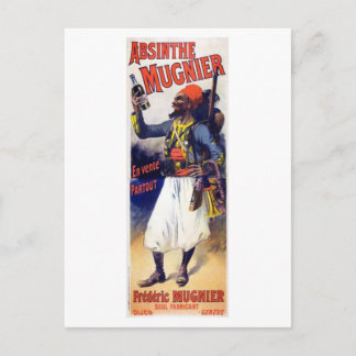 Cartão Postal Absinthe Mugnier