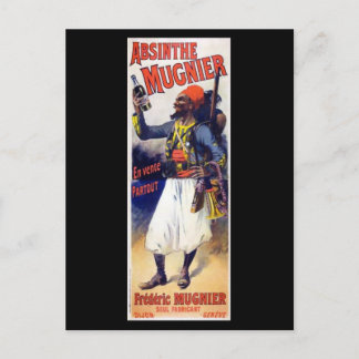 Cartão Postal Absinthe Mugnier