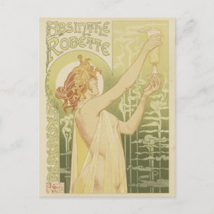 Cartão Postal Absinthe Postcards