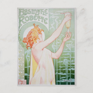 Cartão postal Absinthe Robette