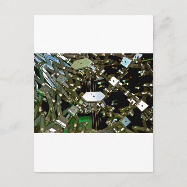 Cartão Postal Abstração flexível mecânica (Frente)