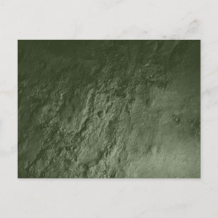 Cartão Postal Abstract Dark Green Grunge Wall Texture
