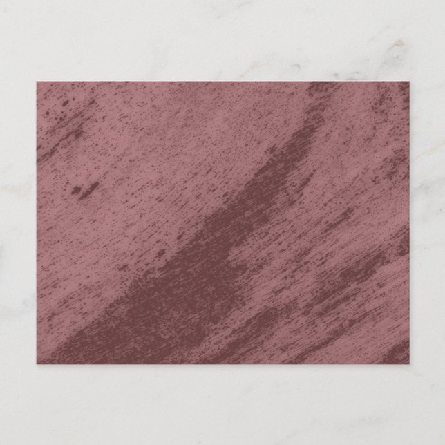 Cartão Postal Abstract Dusty Rose Grunge Texture (Frente)