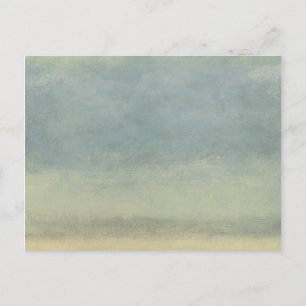 Cartão Postal Abstract Landscape with Overcast Sky