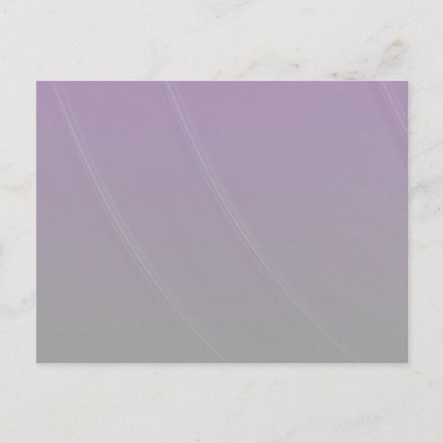 Cartão Postal Abstract Soft Lavender and Gray Gradient Backgroun (Frente)