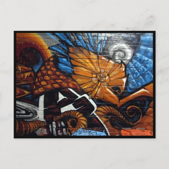 Cartão Postal abstrato (Frente)