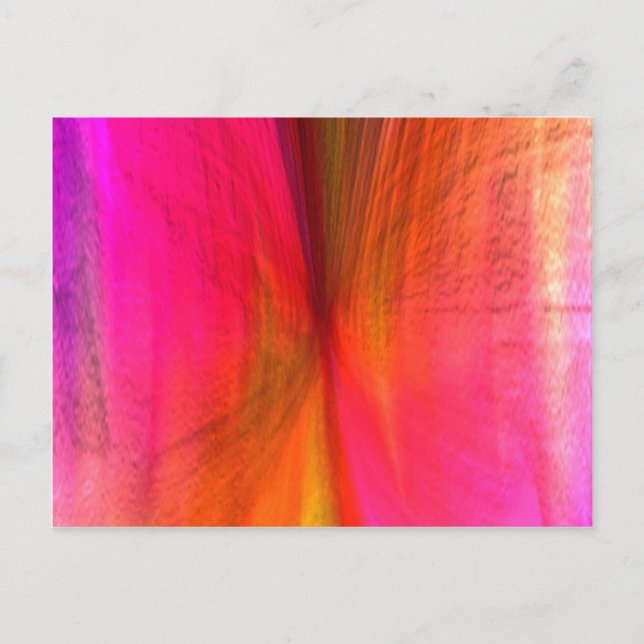 Cartão Postal abstrato (Frente)