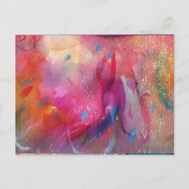 CARTÃO POSTAL ABSTRATO (Frente)